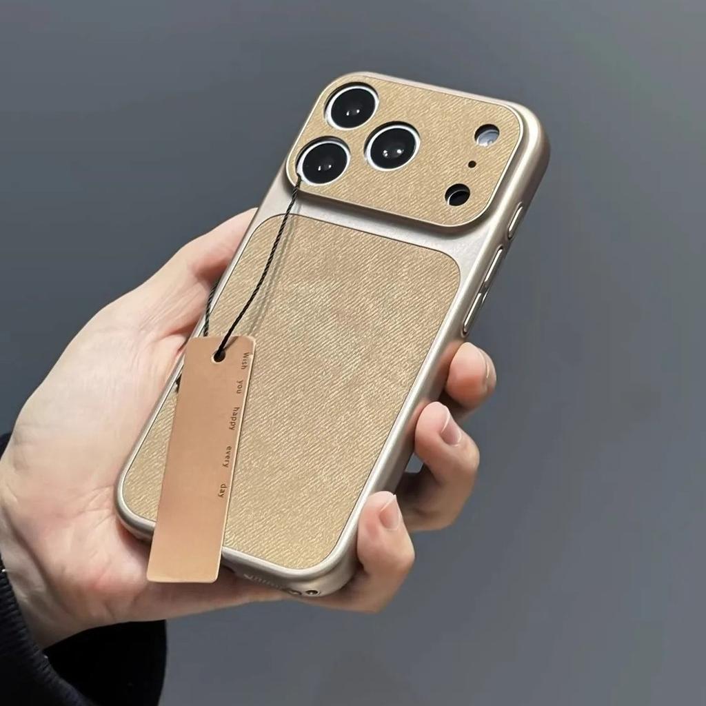 for For Iphone 17Pro Cowboy Pattern Cortex Case for For Iphone 17 16 1 Pro Max 14 Plus 13 Air Matte Skin Feel Shockproof Cover