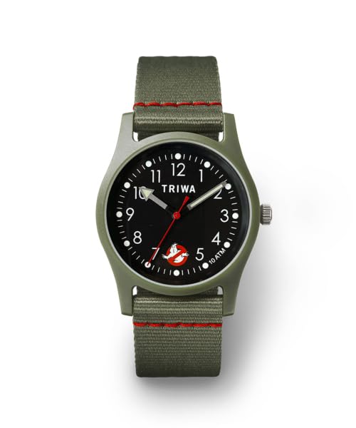TRIWA Watch Ghostbusters Collaboration Men's & Women's (Unisex) Black/Khaki GBOP01-GB150912
