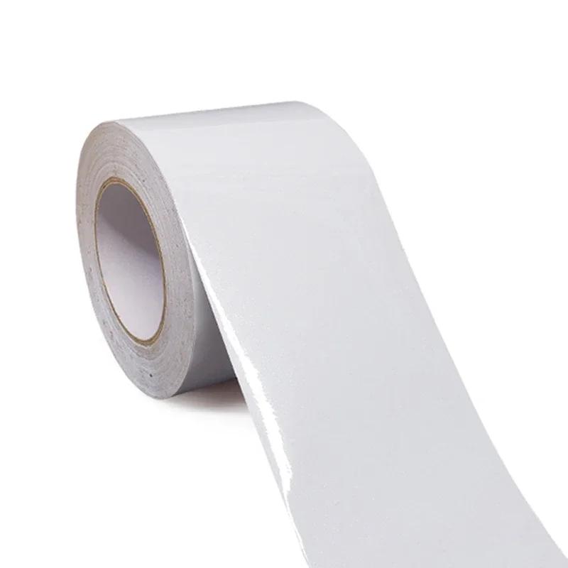 5meters Waterproof Self-Adhesive Baseboard Wall Sticker Waistline Baseboard Wall Trim Corner Line Protector Decor Skirting Board