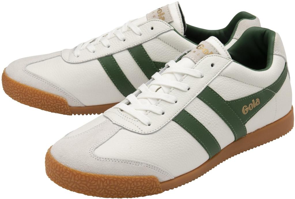 Кроссовки Gola Harrier white/green/green