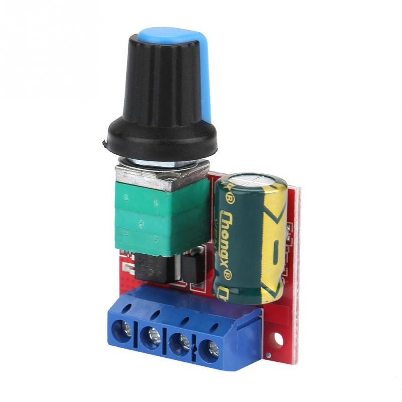 5 В-28 В 5 А ШИМ-контроллер скорости двигателя переключатель регулятор напряжения светодиодный диммер