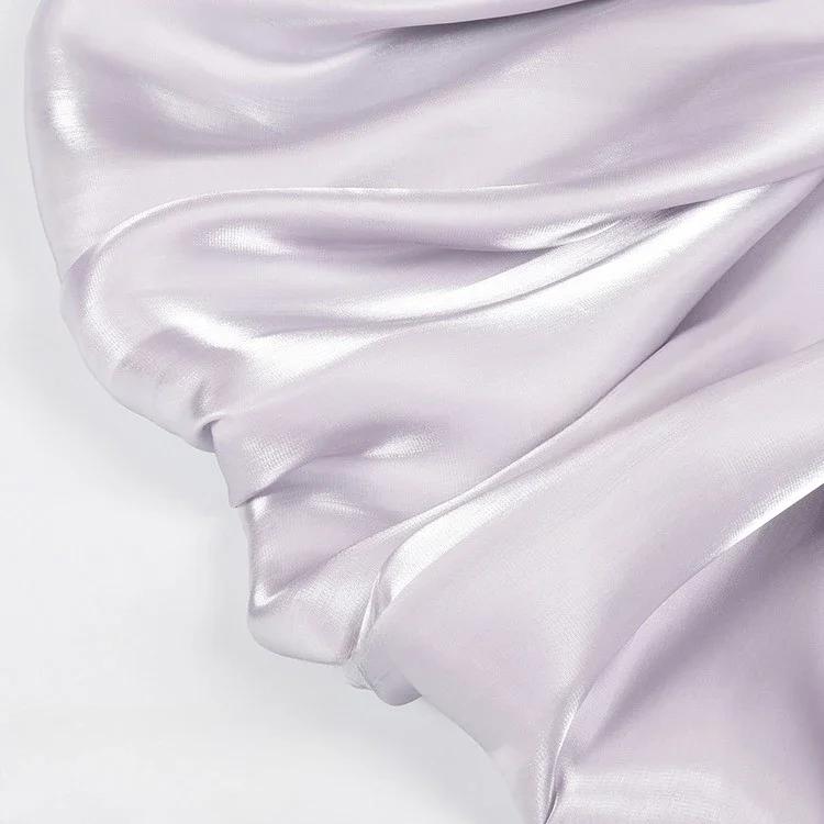 100x150 см Фантомный градиент цвета Стеклянный шелковый атласный тканевый сорочка сценическое платье кристально яркое лицо блестящая ткань DIY кукольный декор