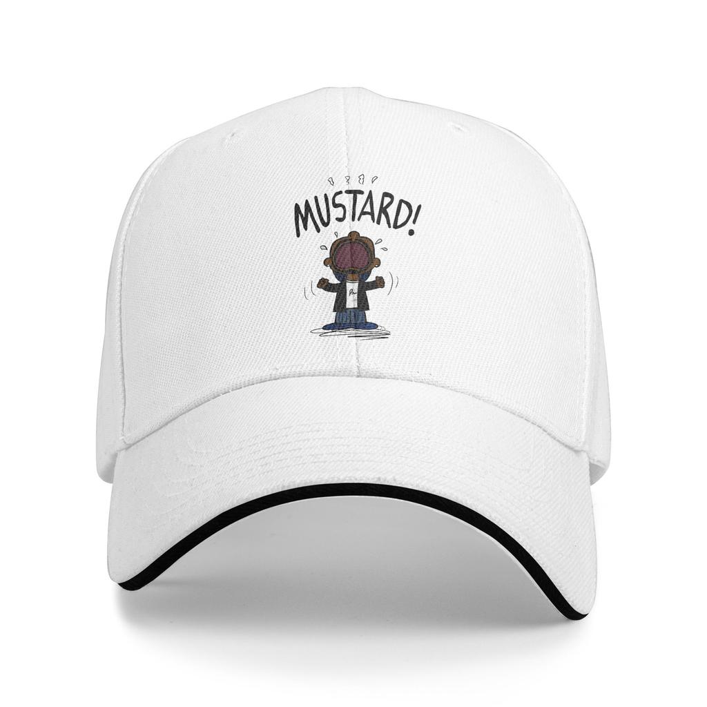 Kendrick Lamar Mustard Sun Baseball Cap Spring Couple Women Design Hip Hop Hats SunProof Casual Outdoor Sports Baseball Caps