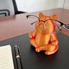 Милый держатель для очков в виде кошки, 3D-печать, подставка для очков в виде животного, настольный органайзер для очков для дома, офиса, прикроватной тумбочки