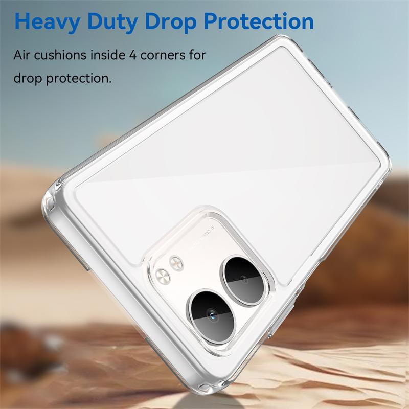 Transparent Case For Oppo A5X Case Anti-knock Soft Silicone Colorful Back Cover For Oppo A5X 5G Case Cover For Oppo A5X 4G Funda