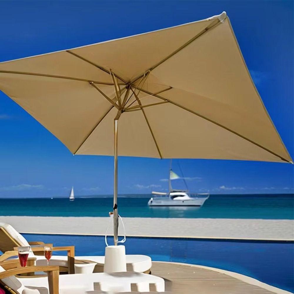 Waterproof Patio Umbrella UV Protection Sunshade Sun Shade Replacement Canopy Garden