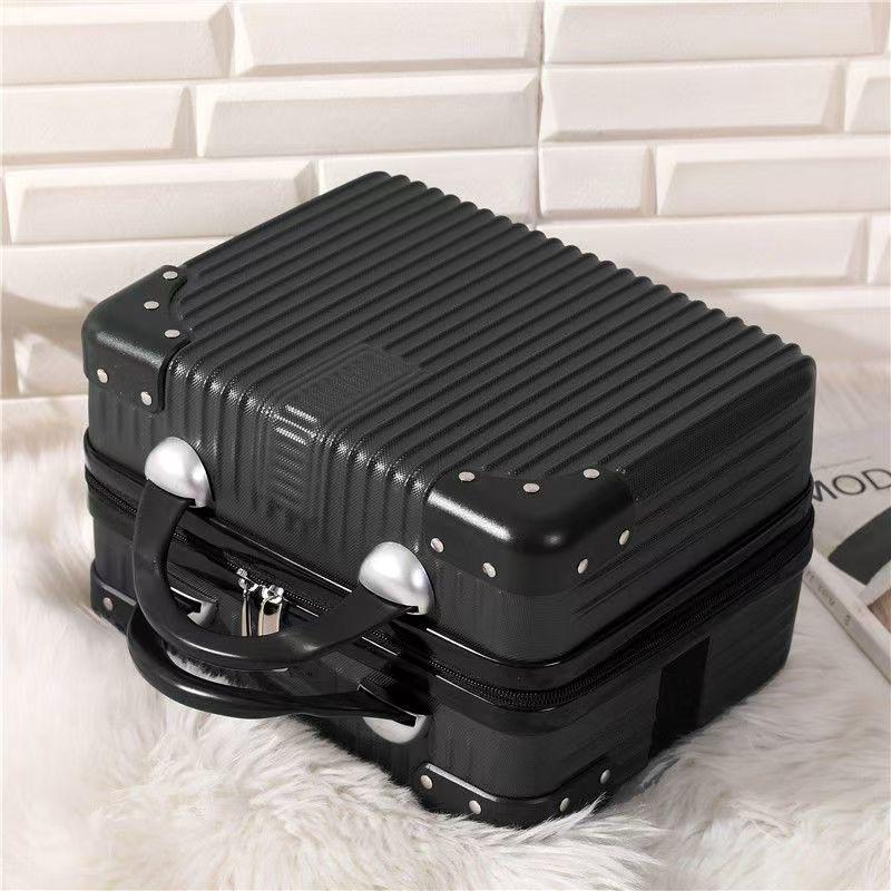 16-inch Carry-On Suitcase & 14-inch Cosmetic Bag Set: Portable Handbag & Gift Box with Password Protection for Men & Women.
