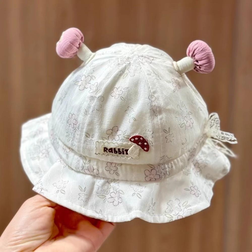 Cotton Baby Bonnet Sun Protection Baby Sun Hat Cute Fisherman Hat Spring Summer
