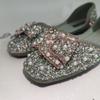 Rimocy, роскошные женские туфли на плоской подошве с жемчугом и кристаллами, летние туфли D'Orsay с мягкой подошвой, женские блестящие блестящие туфли для мам со стразами