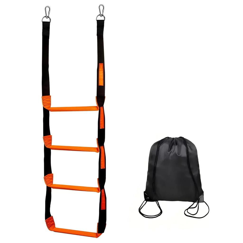 Reinforced Rope Ladder – Climbing Ladder for S, Kayaks, Inflatable S, Motors, Wooden Accessory