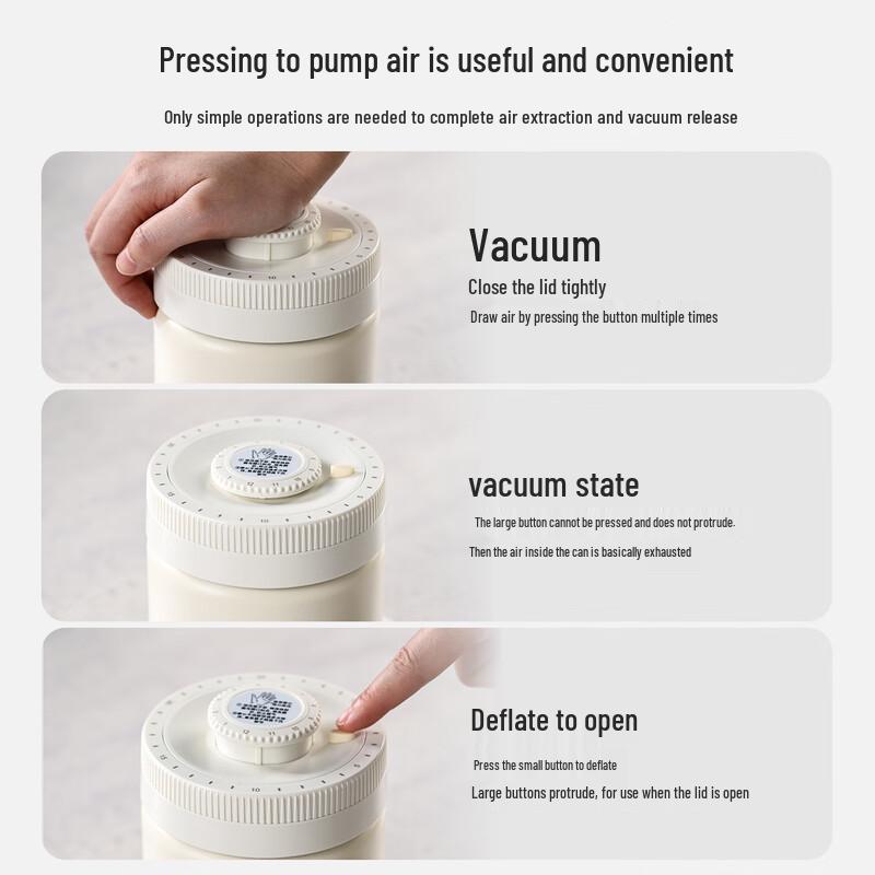 Вакуумный контейнер для хранения кофе Bincoo