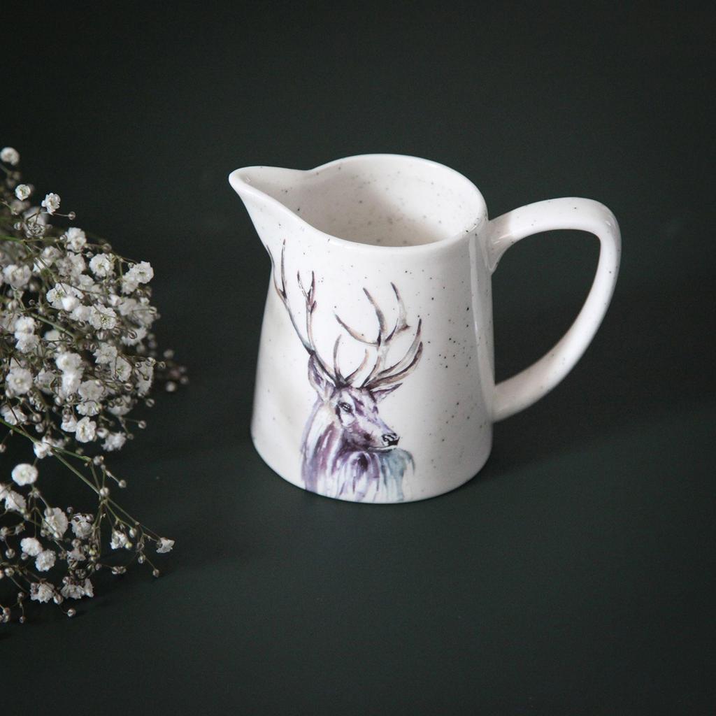 Meg Hawkins Jug - Stag 12.5 x 8 x 9cms
