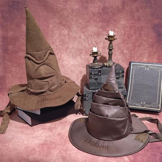 Женская шляпа ведьмы с драпировкой Хэллоуин Взрослый костюм волшебника для маскарада, карнавала, косплей-вечеринки, аксессуар