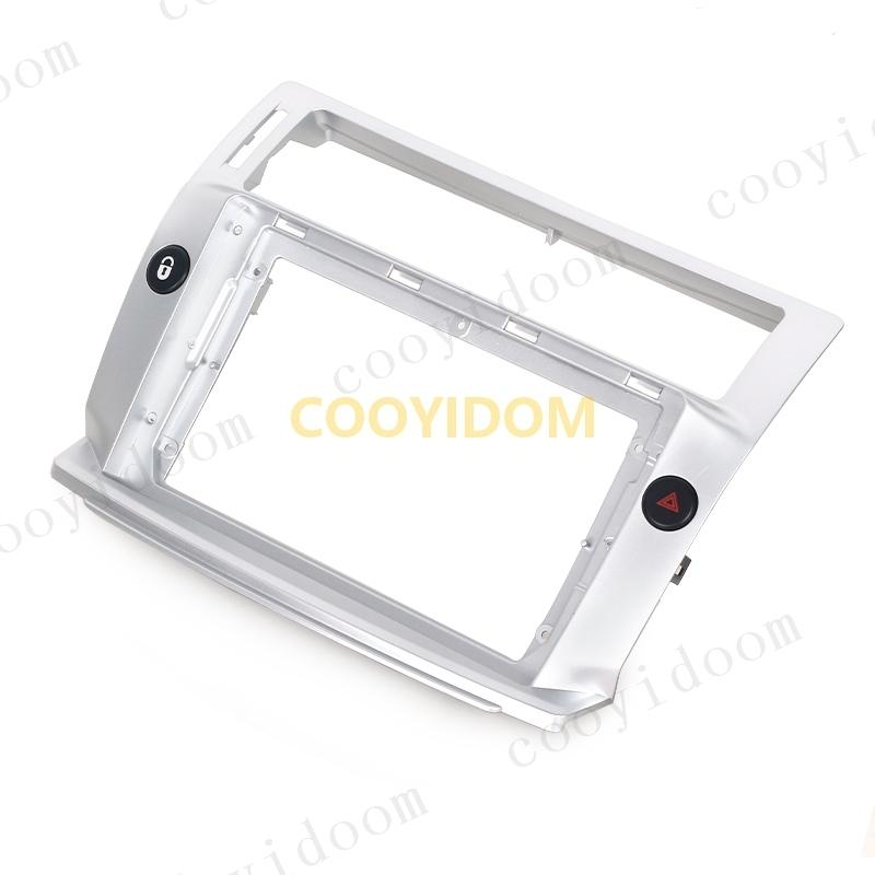 Панель для 2-DIN 9-дюймовой магнитолы для Citroen C4 C-triunfo C-Quatre 2004-2009 Панель для Android мультимедийного плеера Радио CD DVD GPS Установочный комплект