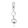 Name Tag Nurse Badge Holder Pull Keyring ID Card Lanyards Retractable Badge Reel  Office Supplies