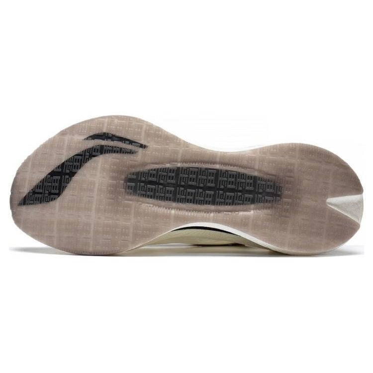 Li Ning Absolute Shadow Удобные амортизирующие нескользящие износостойкие низкие повседневные кроссовки для бега унисекс белые серые ARRT013-3