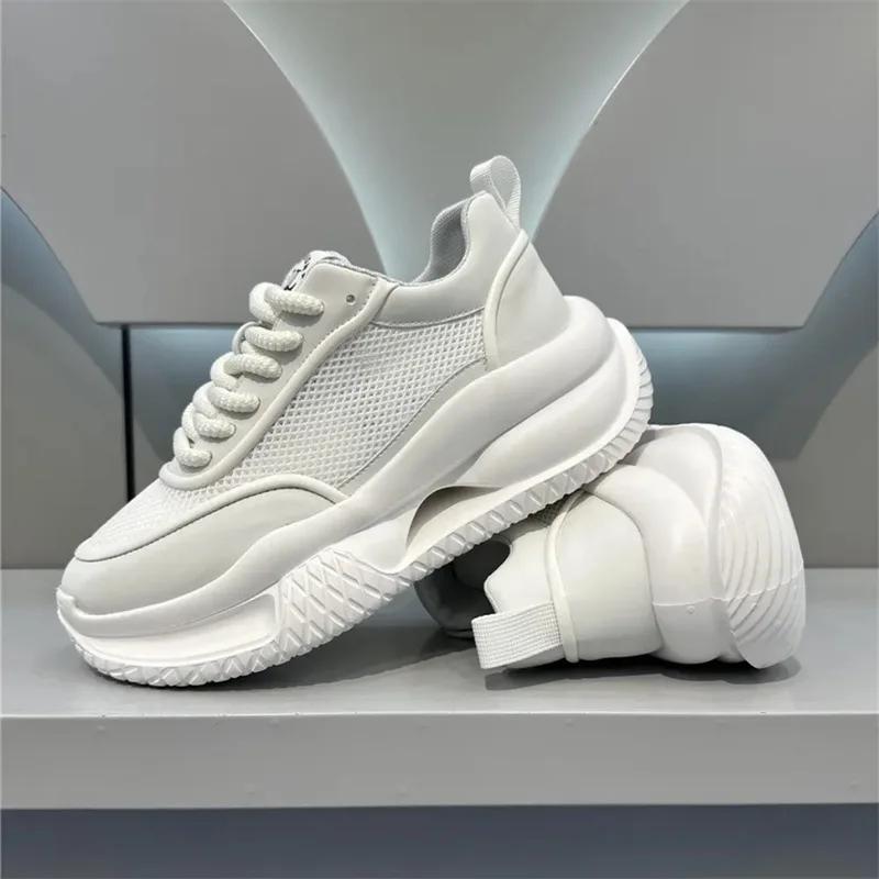 Spring Autumn New Luxury Men's Sneakers Classic Fashion Versatile Casual Shoes Mesh Breathable Soft Bottom Sports Running Shoes