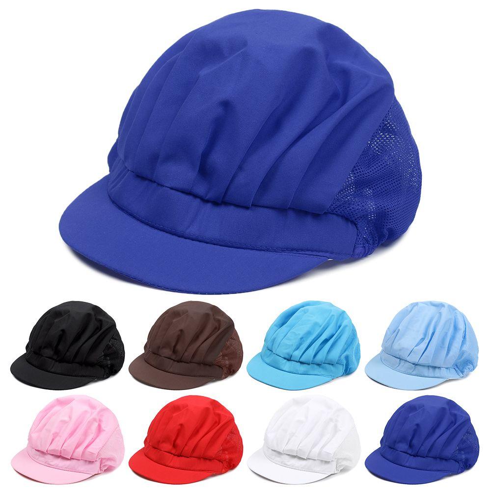 High Quality Work Wear Catering Canteen Restaurant Food Service Multifunction Useful Cook Hat Hair Nets Chef Cap
