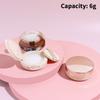 6G пустая коробка для пуховки Air Cushion портативный косметический контейнер для макияжа с зеркалом-губкой для пудры для тонального крема BB