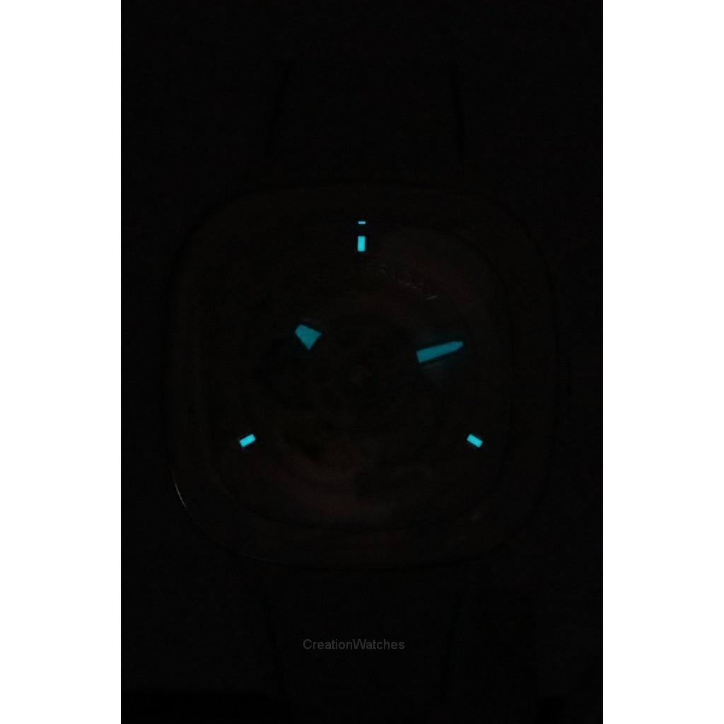 Sevenfriday Мужские часы P-Series Curacao Day-Night с белым циферблатом P1C05 SF-P1C-05 100M