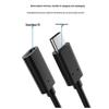 Удлинительный кабель USB 3.1 Type-C (папа-мама) для трансляции 4K-экрана и подключения жесткого диска.