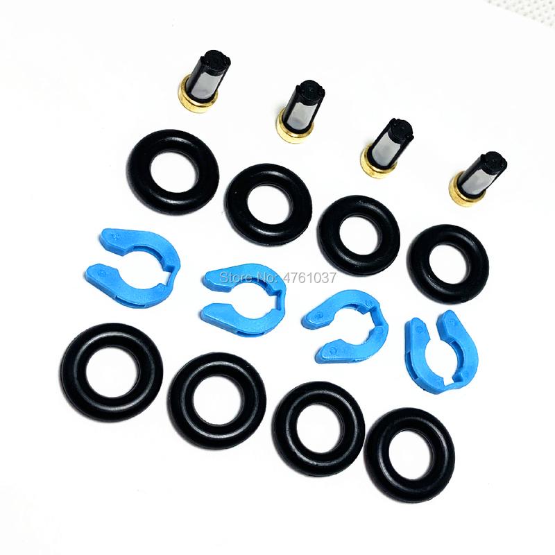Fuel Injector Repair Kits 4 Sets For Parts IWP069 IWP091 IWP119 IWP127 IWP041 IWP044 IWP043 IWP068 IWP211 Series (AY-RK701)