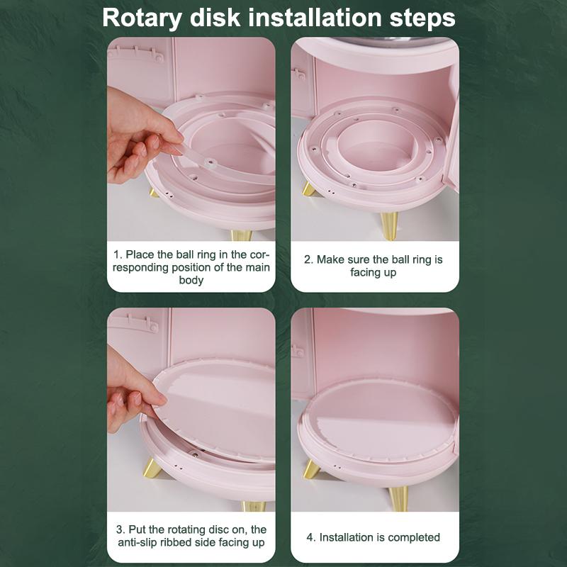 Desktop Storage Box Cosmetics Storage Box Necklacebox Lipstick Displaybox Jewelry Desktop Decoration Multifunctional Accessories