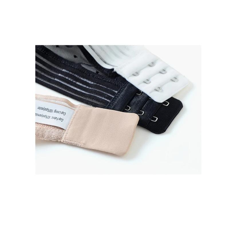 Плюс размер новый стиль в горошек тонкий бюстгальтер с сеткой треугольный женский мягкий бесшовный бюстгальтер с открытой спиной красивая спина сексуальный бюстгальтер-бюстгальтер Encaje Mujer