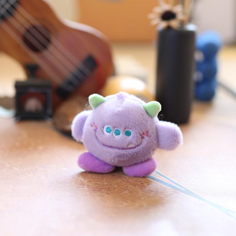 Милый маленький монстр кулон плюшевая игрушка кукла большеглазая сумка подвесное украшение брелок кукла кукла