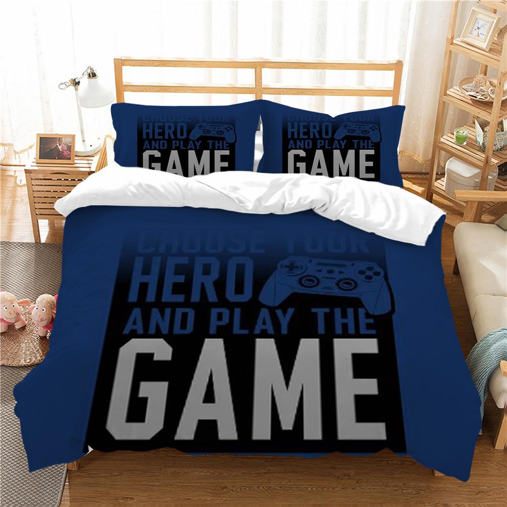 Домашнее постельное белье, горячая распродажа, детский комплект постельного белья, домашний 3D-геймпад, дизайн, пододеяльники, наволочка