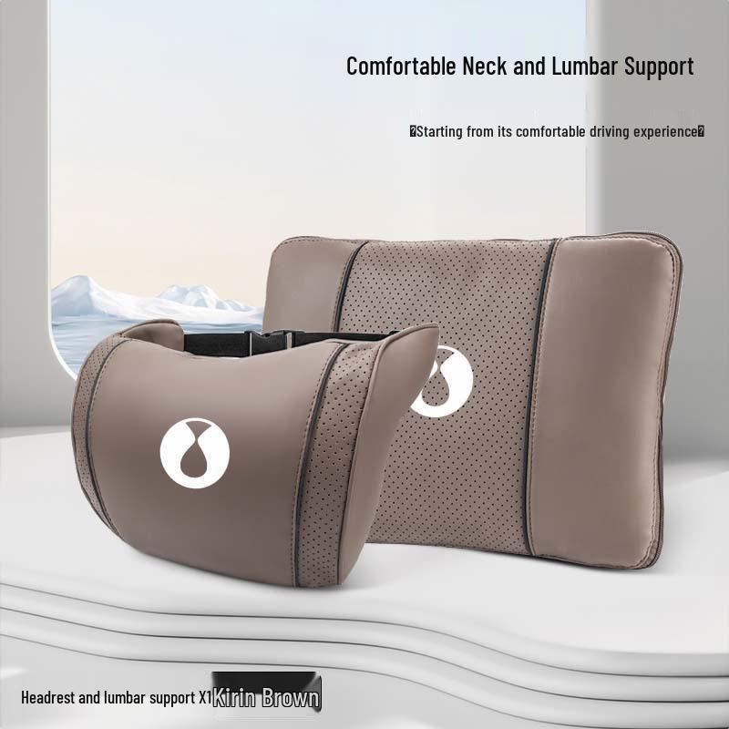 All-Season Lumbar Support Cushion & Headrest for BYD Denza Cars