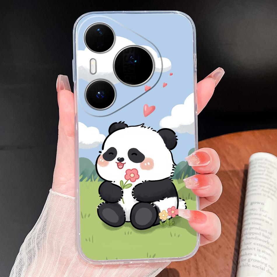 Чехол для телефона Huawei Pura 80 70 Pro Plus Ultra, Купидон-Ангел, Мягкий силикон, Прозрачная крышка для Huawei Pura80 70Pro+, Легкий Funda