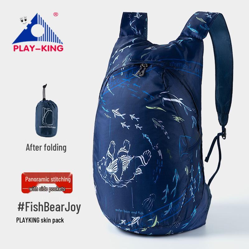 Ультралегкий складной рюкзак для спортзала и походов