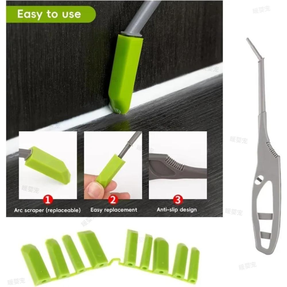 Xiaomi 9 in 1 Glass Glue Angle Scraper Sealant Spreader Finishing Tool Kit for Window Ceramics Tile Kitchen Sink Shower Tile Joint Set