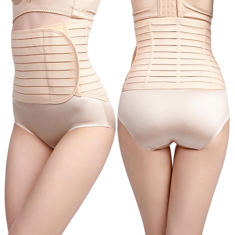 Women's High Waist Postpartum Belly Shaping Double Belt