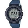 Мужские солнечно-зарядные часы Casio Pro Trek PRG-30-2JF, синий цвет, водонепроницаемые, для активного отдыха