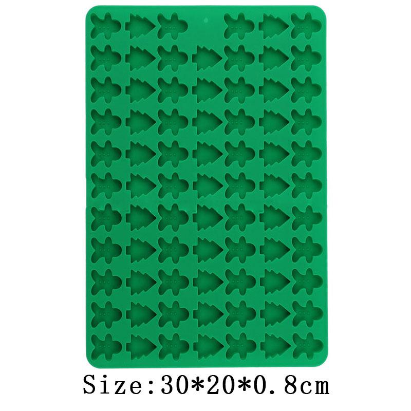 Пористая мультяшная силиконовая форма для конфет с изображением животных, шоколада, помадки, желе, льда, формы для выпечки, украшения торта, инструмента для мыла, рождественский подарок