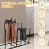 Free Standing Boot Rack Organizer Metal Boot Storage Rack Removable Tall Boot Storage Rack Multifunctional Boot Holder Home