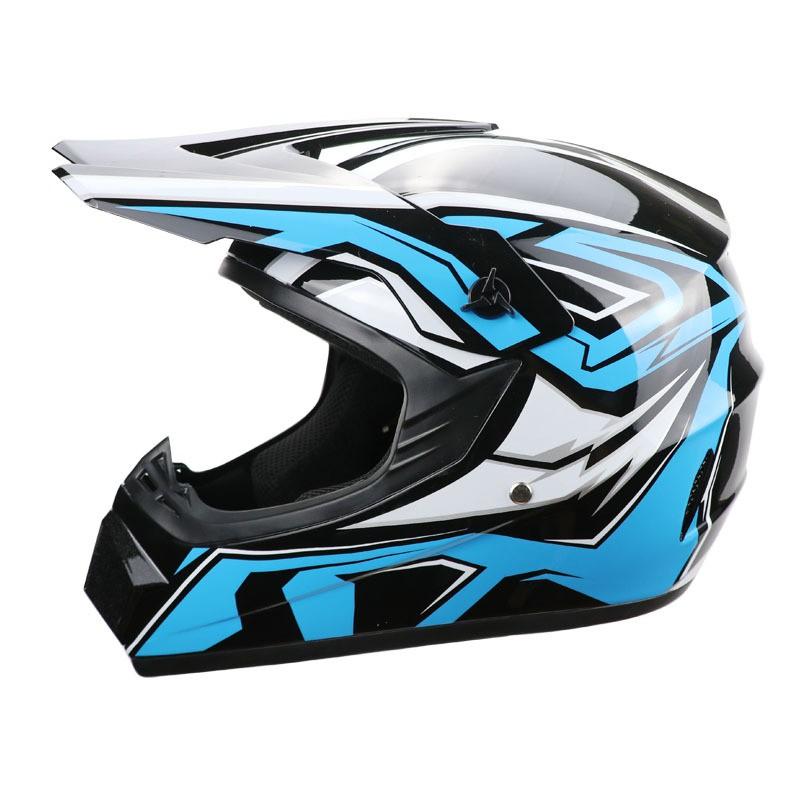 Off-Road Motorcycle Helmet Lightweight ABS Full Face Dirt Bike ATV Karting Adults Unisex