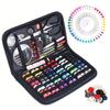 172-piece Sewing Box Set Hand-sewn Cloth Multifunctional Convenient Sewing Bag Set