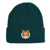 Tiger Winter Knit Cap Beanie, Animal Woman Cap Cancer Chemo Elastic Solid Color Headwear Knit Hat Beanie
