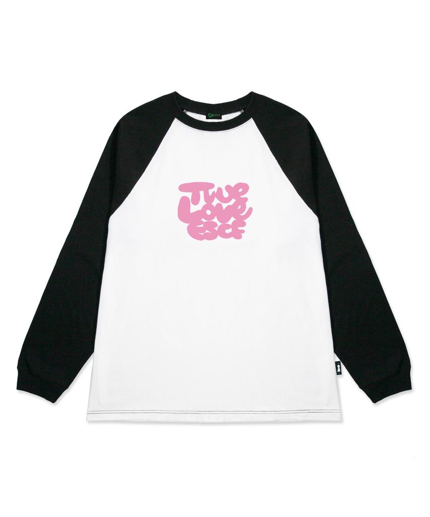 ESCAPEFROM True Love Print Long Sleeve Black