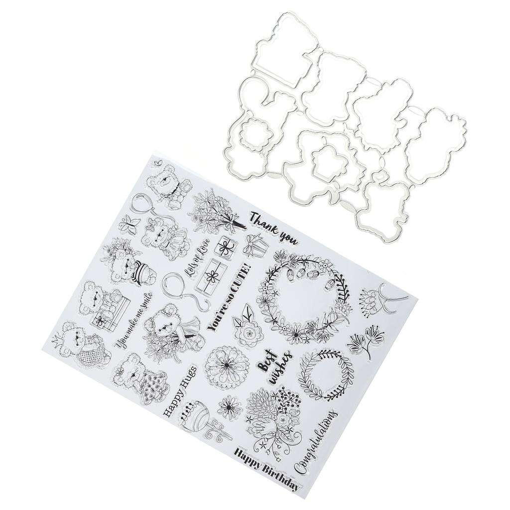 Transparent Stamp  Seal Making Molds for Hand Account Scrapbooking Pattern  Decoration