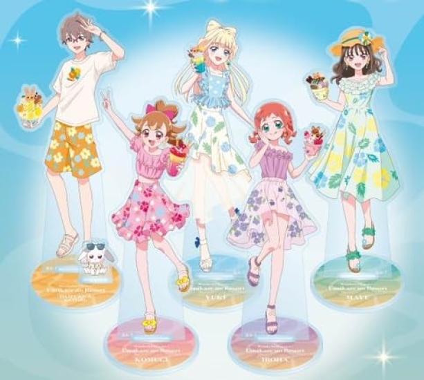 Акриловая подставка Wandaful Umikaze Resort Yuki Nekoyashiki PreCure!