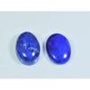 13X18MM Natural Lapis Lazuli Oval Cabochon Loose Gemstone 2Pcs Lot 26Cts. A-510
