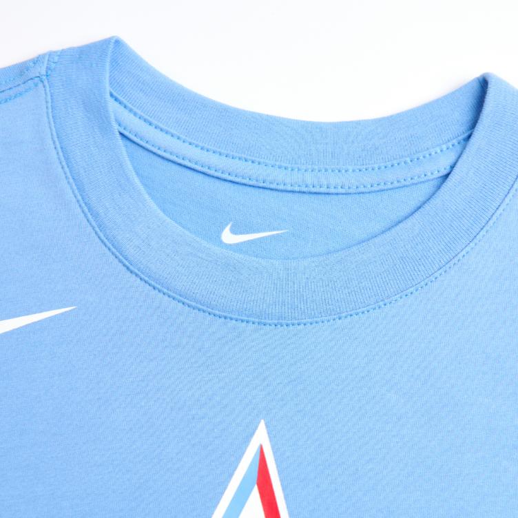 Nike NBA All-Star T-Shirt SS25 Quick-Dry Round Neck Fashionable Short Sleeve Kids Tops Sky-Blue 3Z2B3BCMT-ASG