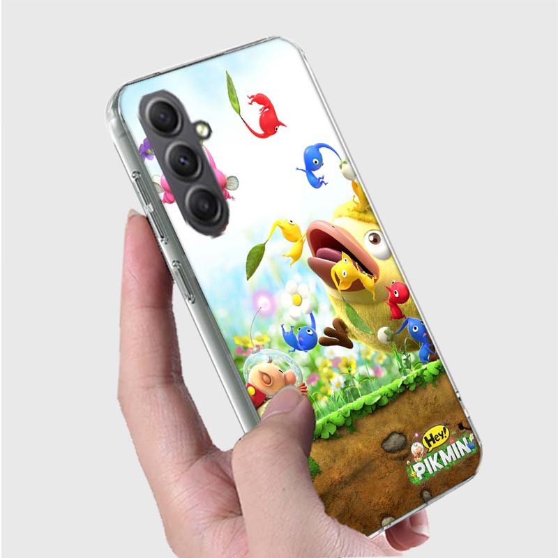 Game Pikmin 4 Phone Case for Samsung A16 A26 A36 A56 A17 A37 A57 A07 A06 A02S A03 A04S A05S Galaxy Note 20 10 A50S A71 A51 A31 A