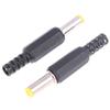 Black Male Barrel Connectors 14mm DC Male Jack Monitoring DC Power Plug DC Power Plug Socket