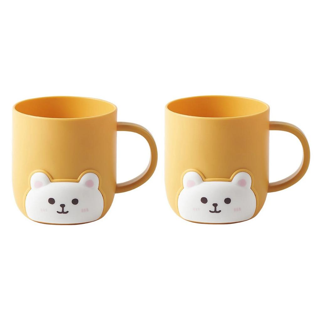 1-2 шт., чашка для зубной щетки в ванной, детский медведь, студенческое общежитие, милый мультяшный полоскатель для горла, пластиковые детские товары, товары для дома