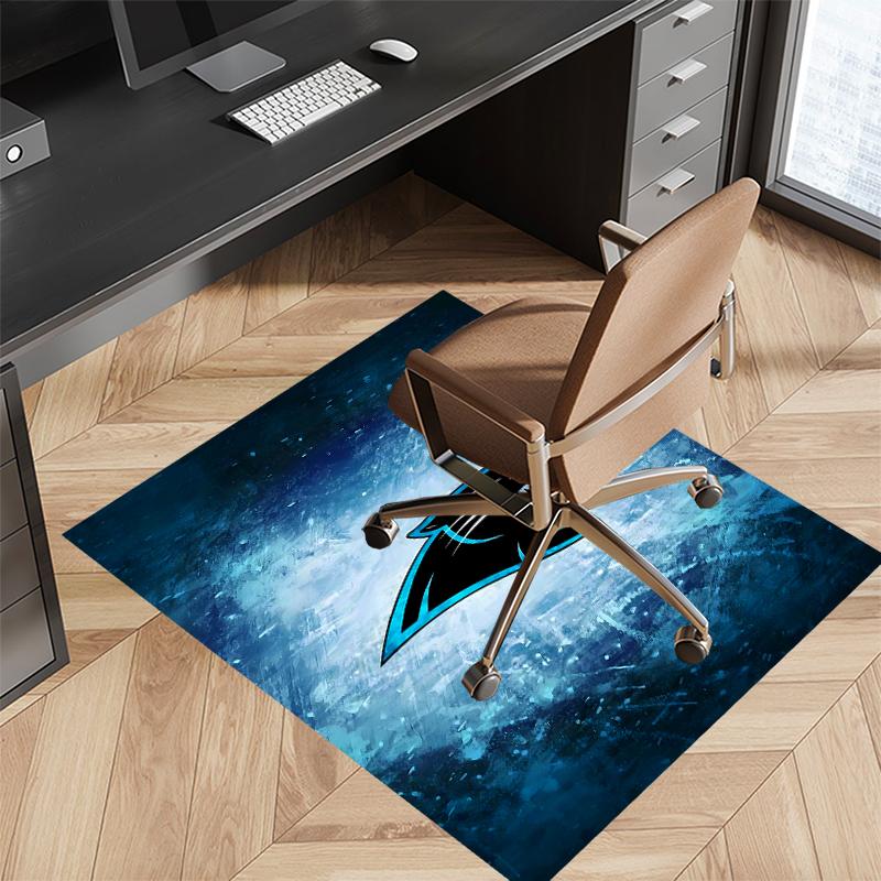 Carolina Panthers Printed Absorbent Washable Carpet, Non-Slip Bathroom Mats, Kitchen Rugs, Yoga Mat,Living Room Entrance, Camping Picnic Rugs